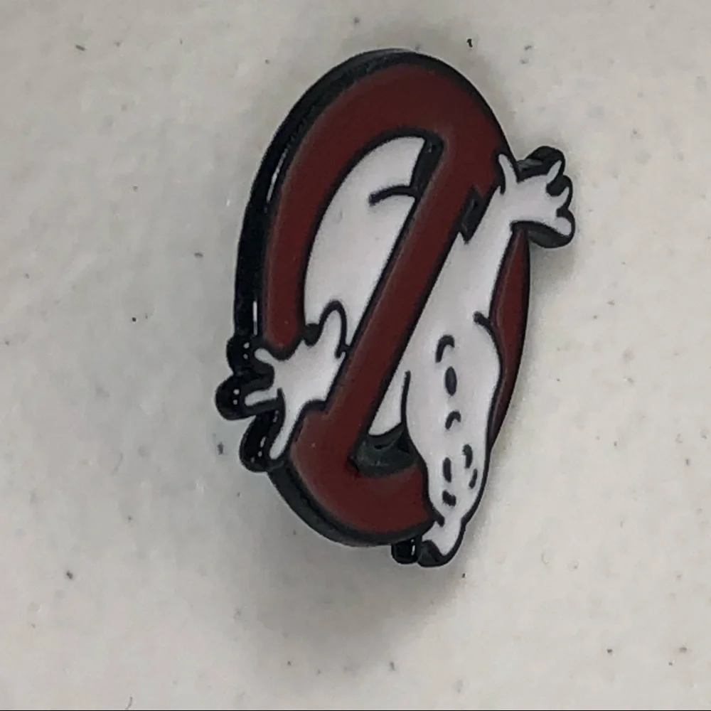 Ghostbusters No Ghost Symbol Pin Lapel